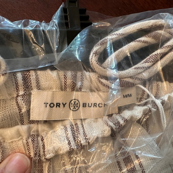 Torry Burch short tube top with straps/tassel . - Picture 3 of 3